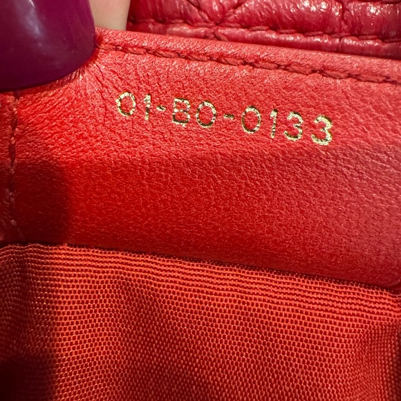 Authentic Dior Cannage chained tote bag - Picture 10 of 15